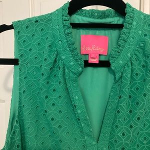 Lilly Pulitzer Novella Swing Dress in Agave Green